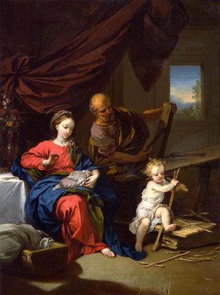 Holy Family in a Carpenter's Shop