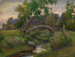 Bridge in Pavlovsk Park