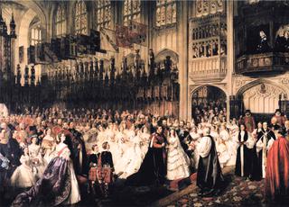 威尔士亲王的婚姻，1863年3月10日