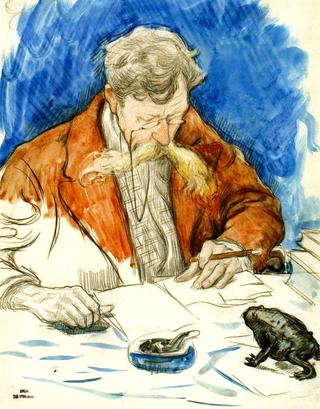 Verhaeren Reading His own Work
