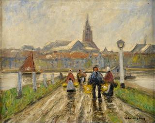 Dutch city view
