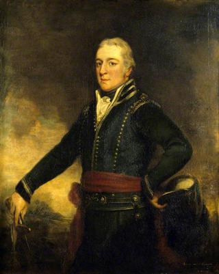 George O'Brien Wyndham, 3rd Earl of Egremont, in the Uniform of the Sussex Yeomanry