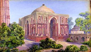 Gate of Ali Ud Deen. Kutub. Delhi. India. 15 Novr. 1878