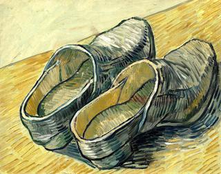 A Pair of Leather Clogs