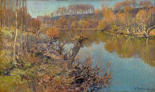 On the River - Autumn