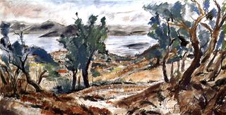 Saint-Tropez, view from Set. Anne