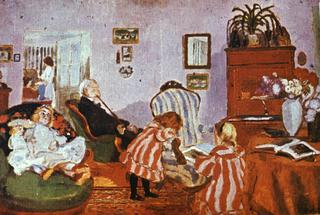 Uncle Piacsek with Dolls