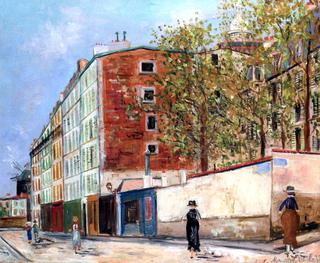 Rue d'Orchampt in Montmartre