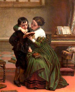 George Herbert and His Mother