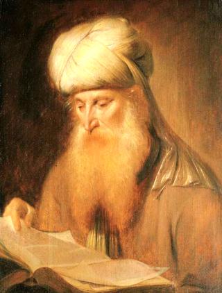 A Rabbi Reading