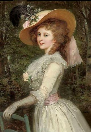 Portrait of an elegant lady
