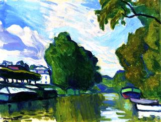 Poissy, by the Seine