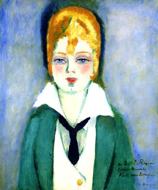 Portrait of a Blond Woman