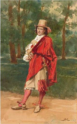 Jean-Charles Meissonier, son of the artist, in Louis XIII costume