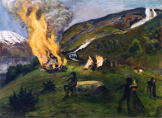 Midsummer Eve Bonfire