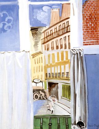 View from Dufy's Study over l'Impasse Guelma