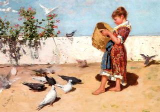 Feeding the Pigeons