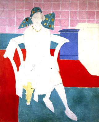 Woman with a Madras Hat