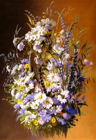 Blue and White Bouquet