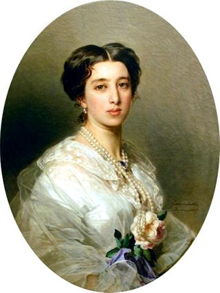 Portrait of Princess Lina Nikolaevna Gagarina