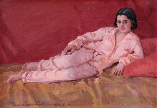 Girl Lounging
