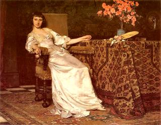 Lady with Roses