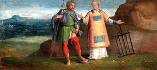 Saint Roch and Saint Laurence