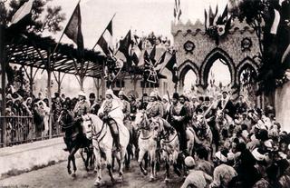 Emperor Wilhelm II Entry in Damascus