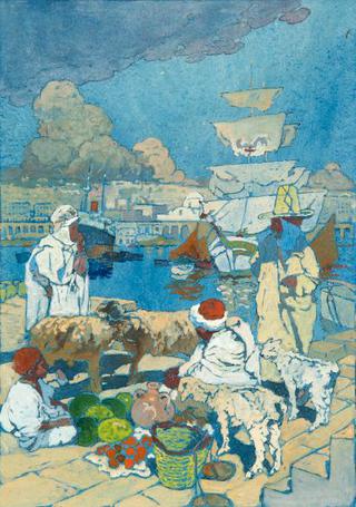 On the Pier, Algiers