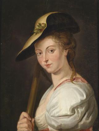 A young shepherdess
