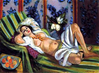 Odalisque with Magnolias