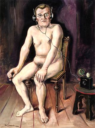 Man with Radio