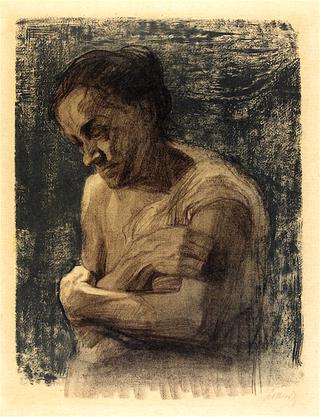 Half Figure of a Woman with Folded Arms