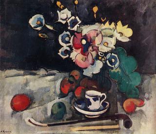 Flowers and Pipe
