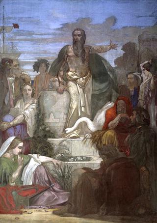 The Personification of the Thames and English Rivers