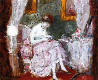 Woman at a Dressing Table