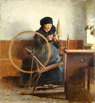 At the Spinning Wheel