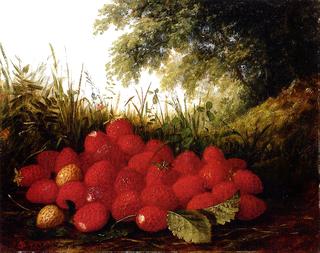 Strawberries in a Landscape