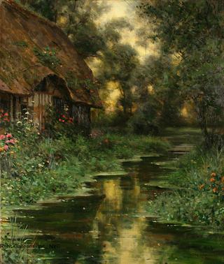 Diane's Cottage at Sunset