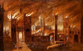 The Great Fire of London, 1666