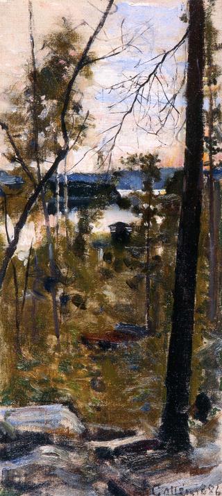 Evening Landscape from Korpilahti