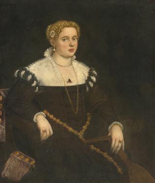 Portrait of a Lady Holding a Lute
