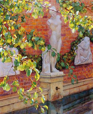 Estatua en el Jardin