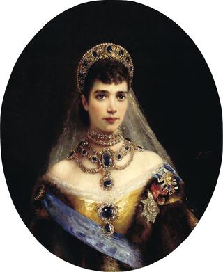 Portrait of Empress Maria Fedorovna