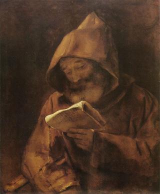 A Monk Reading