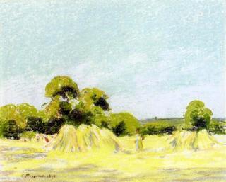Study for "The Harvest at Montfoucault