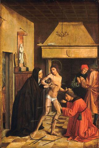 Saint Sebastian Cured by Irene