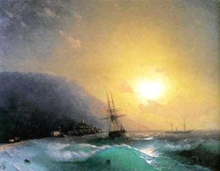 Near coast of Yalta
