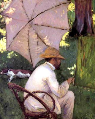 The Painter under His Parasol