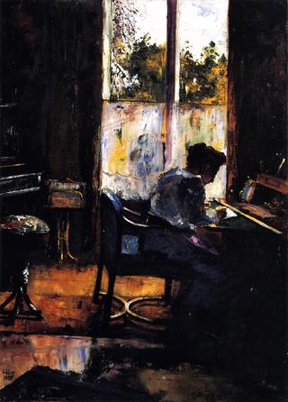 Woman at a Desk